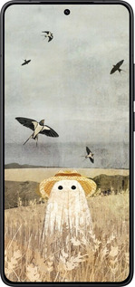 Силиконовый чехол Призрак в поле для Xiaomi Redmi K80 - 6427u-4148 изображение 