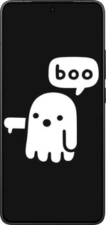 Силиконовый чехол Призрак Неодобрения для Xiaomi Redmi K80 - 6431u-4148 изображение 