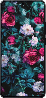 Силиконовый чехол Сад и розы для Xiaomi Redmi K80 - 6483u-4148 изображение 