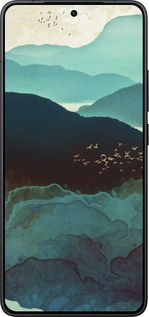 Силиконовый чехол С изображением гор Индиго для Xiaomi POCO F7 Pro - 6484u-4085 изображение 