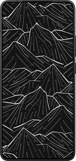 Силиконовый чехол С изображением Темных гор для Xiaomi Redmi K80 - 6489u-4148 изображение 