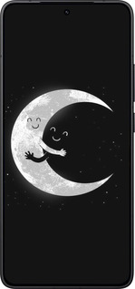 Силиконовый чехол Лунные объятия для Xiaomi POCO F7 Pro - 6508u-4085 изображение 
