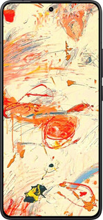 Силіконовий чехол Динамічна картина з хаотичними мазками для Xiaomi Redmi K80 - 6540u-4148 изображение 
