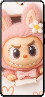 Силиконовый чехол Лабубу 2 для Xiaomi POCO F7 Pro - 6710u-4085 изображение 