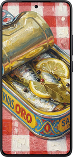 Силіконовий чехол Vintage Sardine Tin Phone для Xiaomi Redmi K80 - 6772u-4148 изображение 