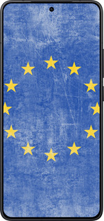 Силиконовый чехол Евросоюз 4 для Xiaomi POCO F7 Pro - 765u-4085 изображение 