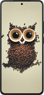 Силиконовый чехол Сова из кофе для Xiaomi Redmi K80 - 777u-4148 изображение 