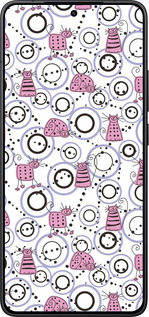 Силіконовий чехол Кумедні коти для Xiaomi POCO F7 Pro - 907u-4085 изображение 