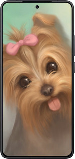 Силіконовий чехол Намальований йоркширський тер'єр для Xiaomi POCO F7 Pro - 928u-4085 изображение 