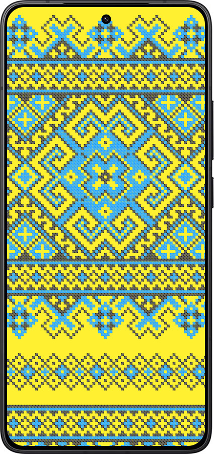 Силіконовий чехол Вишиванка 41 для Xiaomi POCO F7 Pro - 1175u-4085 изображение 