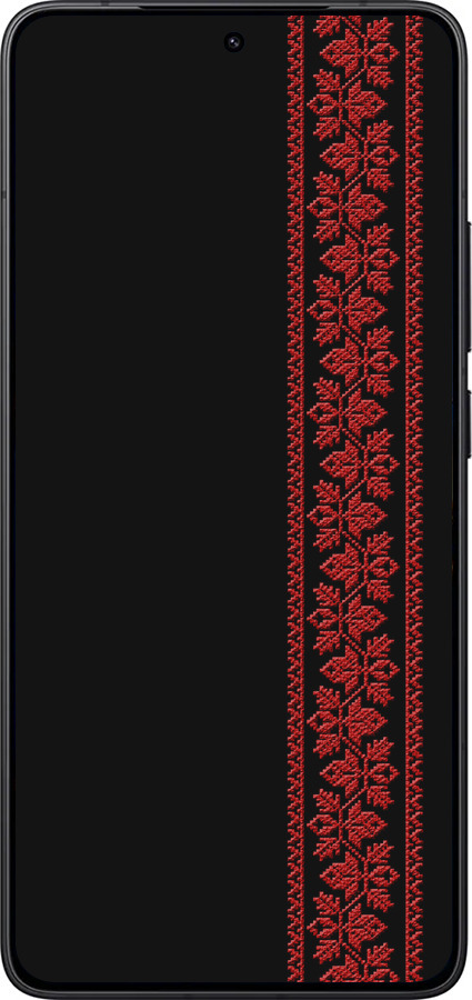 Силіконовий чехол Вишиванка 53 для Xiaomi POCO F7 Pro - 2041u-4085 изображение 