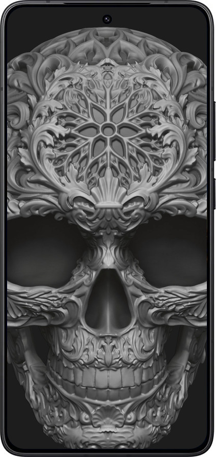 Силіконовий чехол skull-ornament для Xiaomi Redmi K80 - 4101u-4148 изображение 