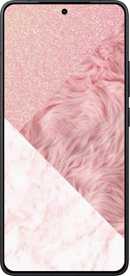 Силіконовий чехол Рожеві текстури для Xiaomi Redmi K80 - 4343u-4148 изображение 