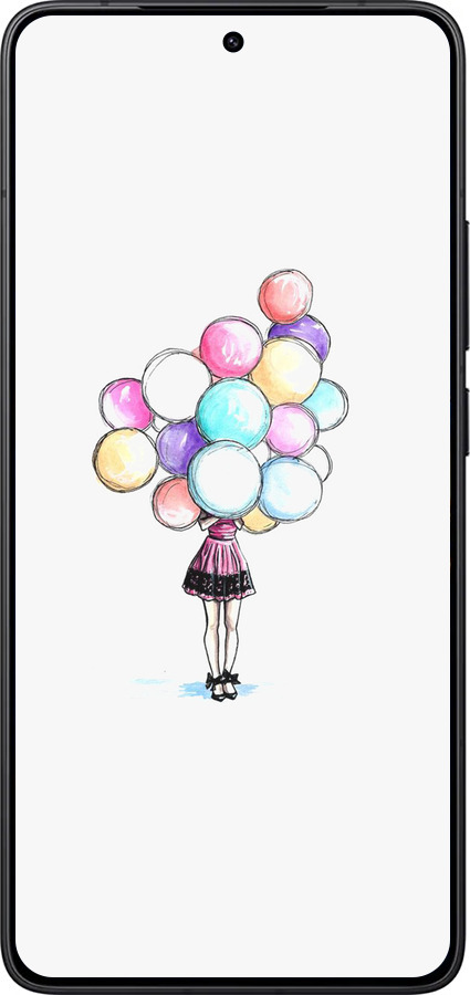 Силиконовый чехол Шарики для Xiaomi Redmi K80 - 4387u-4148 изображение 