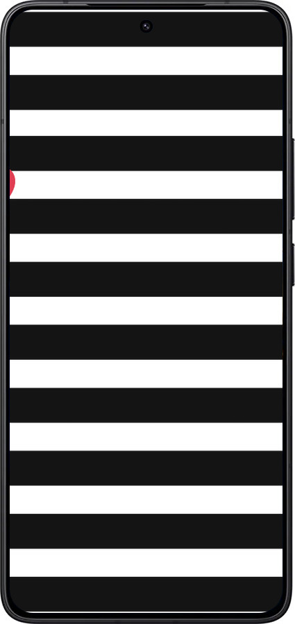 Силіконовий чехол Чорно-білі смуги для Xiaomi Redmi K80 - 4461u-4148 изображение 