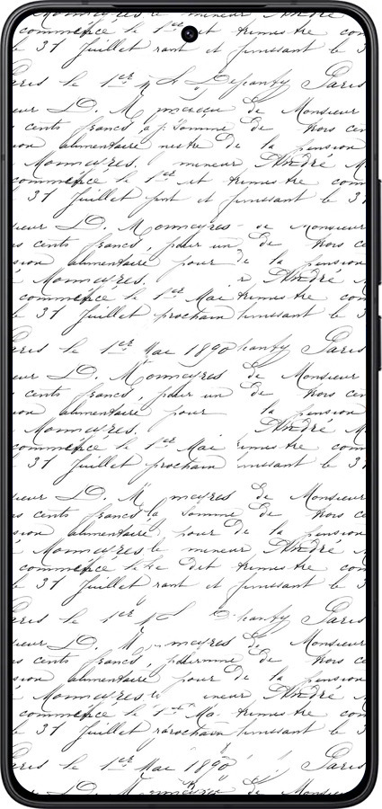 Силиконовый чехол Прописной шрифт для Xiaomi Redmi K80 - 4475u-4148 изображение 