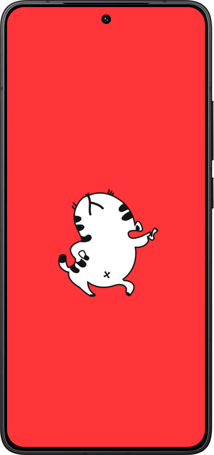 Силіконовий чехол Кошеня для Xiaomi Redmi K80 - 4577u-4148 изображение 