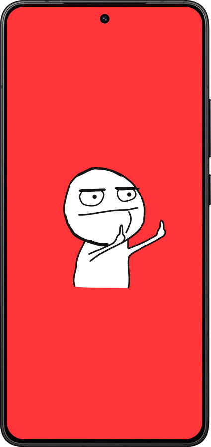 Силиконовый чехол Мем для Xiaomi Redmi K80 - 4578u-4148 изображение 