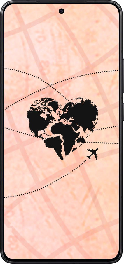 Силиконовый чехол Путешествуй для Xiaomi Redmi K80 - 4607u-4148 изображение 