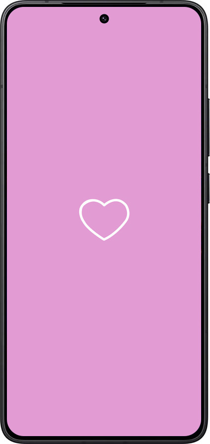 Силиконовый чехол Сердце 2 для Xiaomi POCO F7 Pro - 4863u-4085 изображение 