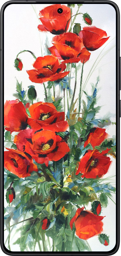 Силіконовий чехол Маки для Xiaomi Redmi K80 - 523u-4148 изображение 