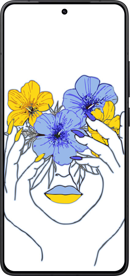 Силиконовый чехол Девушка v4 для Xiaomi Redmi K80 - 5276u-4148 изображение 