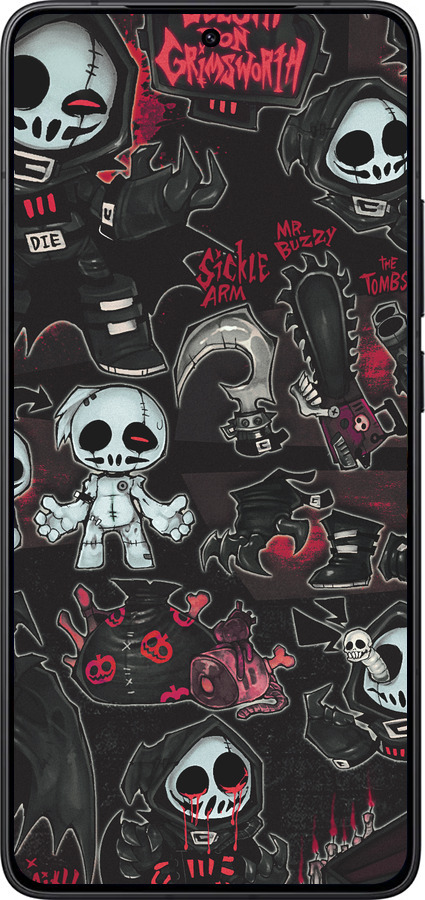 Силиконовый чехол № 5380 для Xiaomi Redmi K80 - 5380u-4148 изображение 