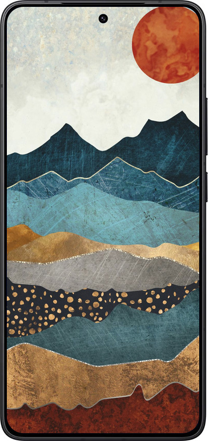 Силиконовый чехол Закат горы для Xiaomi Redmi K80 - 5434u-4148 изображение 