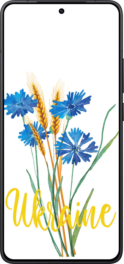 Силіконовий чехол Ukraine v2 для Xiaomi Redmi K80 - 5445u-4148 изображение 