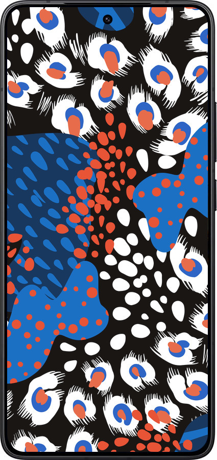 Силиконовый чехол Абстрактный фон v2 для Xiaomi Redmi K80 - 5503u-4148 изображение 