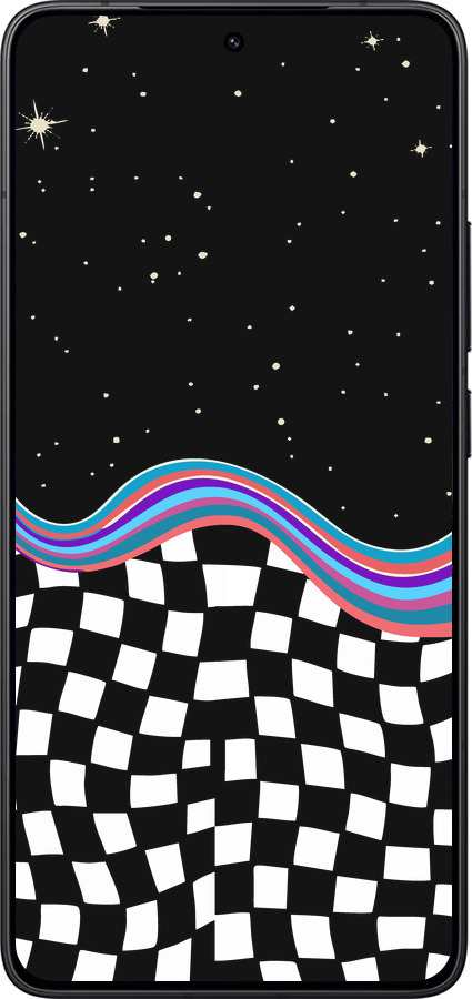 Силиконовый чехол Абстрактный космос для Xiaomi Redmi K80 - 5512u-4148 изображение 