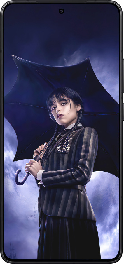 Силіконовий чехол Wednesday v2 для Xiaomi Redmi K80 - 5516u-4148 изображение 