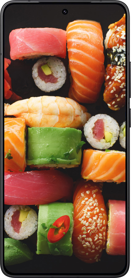 Силиконовый чехол Суши v2 для Xiaomi Redmi K80 - 5539u-4148 изображение 