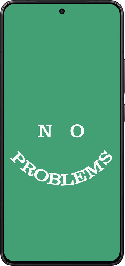 Силіконовий чехол No Problems для Xiaomi Redmi K80 - 5573u-4148 изображение 