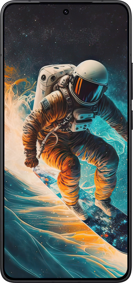 Силиконовый чехол Сноубордист для Xiaomi Redmi K80 - 5604u-4148 изображение 