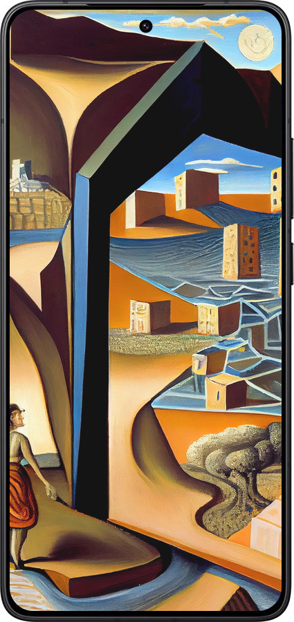 Силиконовый чехол Абстракция v2 для Xiaomi Redmi K80 - 5618u-4148 изображение 