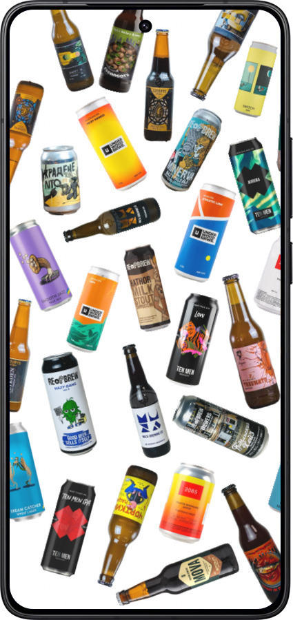 Силиконовый чехол Броварни UA для Xiaomi Redmi K80 - 5877u-4148 изображение 