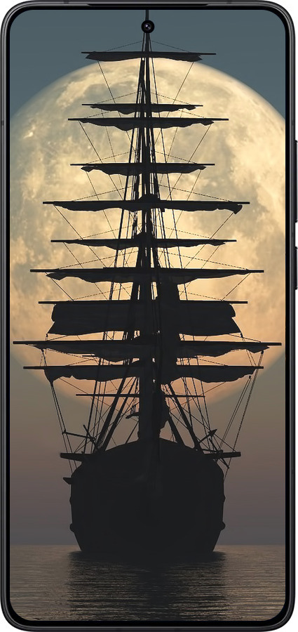 Силиконовый чехол Корабль для Xiaomi Redmi K80 - 5998u-4148 изображение 