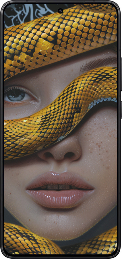 Силиконовый чехол Объятия змеи для Xiaomi Redmi K80 - 6081u-4148 изображение 