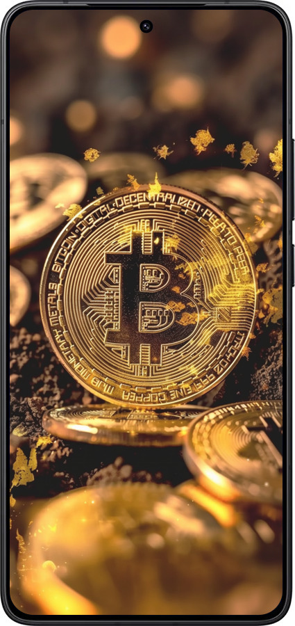 Силиконовый чехол Золотая лихорадка биткойна для Xiaomi Redmi K80 - 6089u-4148 изображение 