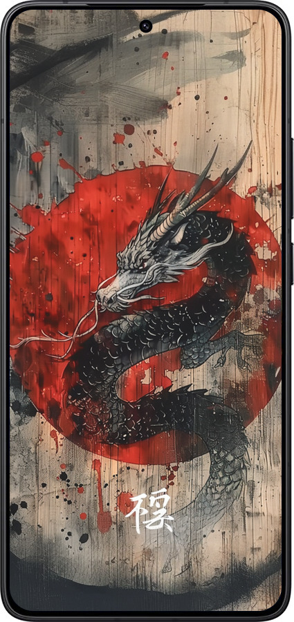 Силиконовый чехол Восточный дух для Xiaomi Redmi K80 - 6100u-4148 изображение 