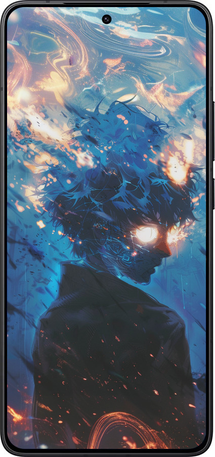 Силиконовый чехол Сатору Годжо для Xiaomi POCO F7 Pro - 6129u-4085 изображение 