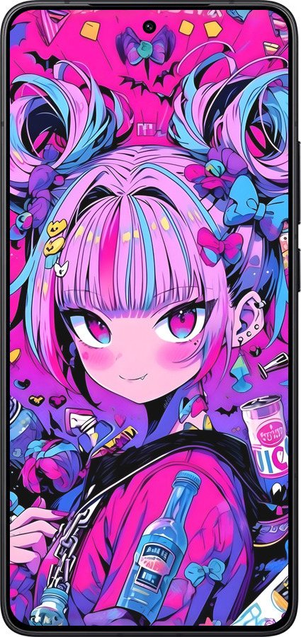 Силиконовый чехол Аниме милаха для Xiaomi Redmi K80 - 6314u-4148 изображение 