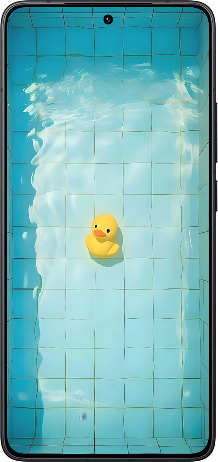 Силиконовый чехол Утенок для Xiaomi Redmi K80 - 6323u-4148 изображение 