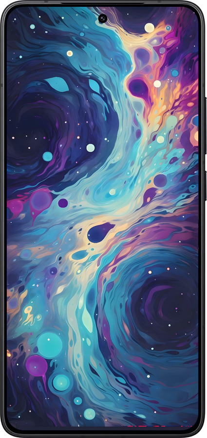 Силиконовый чехол Арт акварель для Xiaomi Redmi K80 - 6329u-4148 изображение 