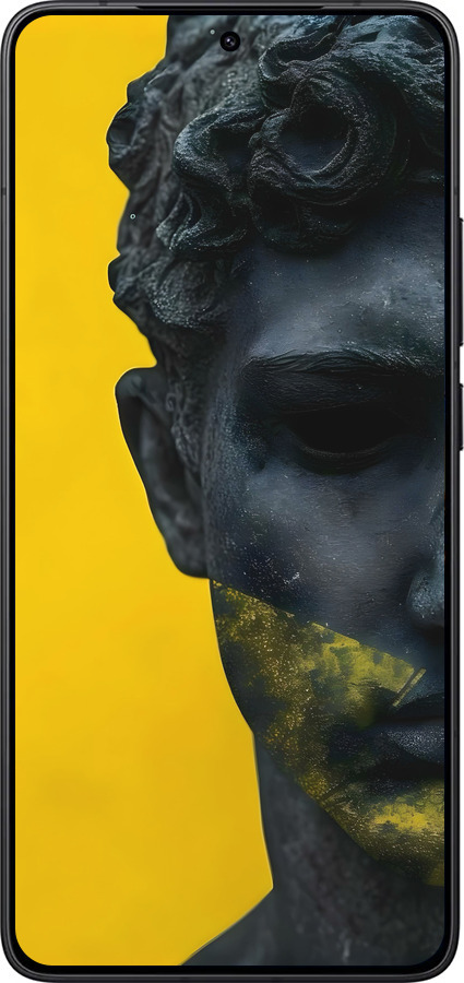 Силиконовый чехол Статуя арт для Xiaomi POCO F7 Pro - 6330u-4085 изображение 