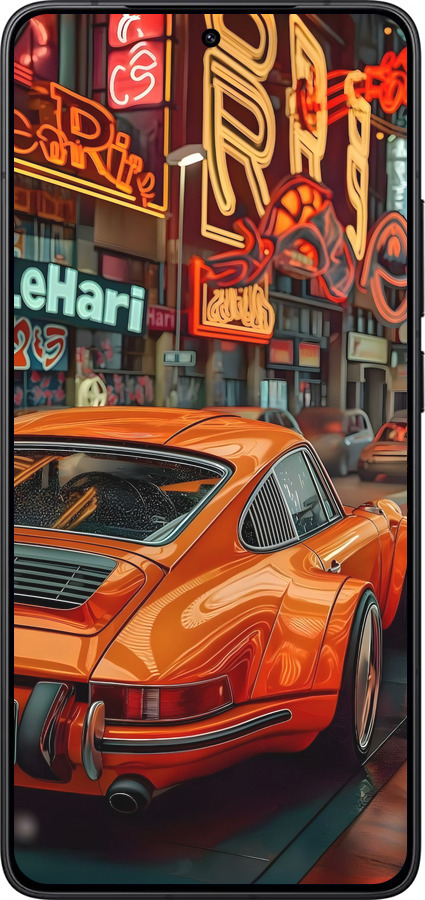 Силиконовый чехол Порше для Xiaomi Redmi K80 - 6334u-4148 изображение 