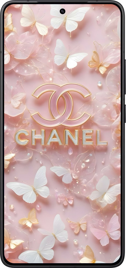 Силиконовый чехол Шанель для Xiaomi Redmi K80 - 6366u-4148 изображение 