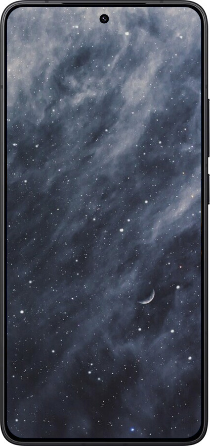 Силиконовый чехол Голубые облака, Голубая луна для Xiaomi Redmi K80 - 6398u-4148 изображение 