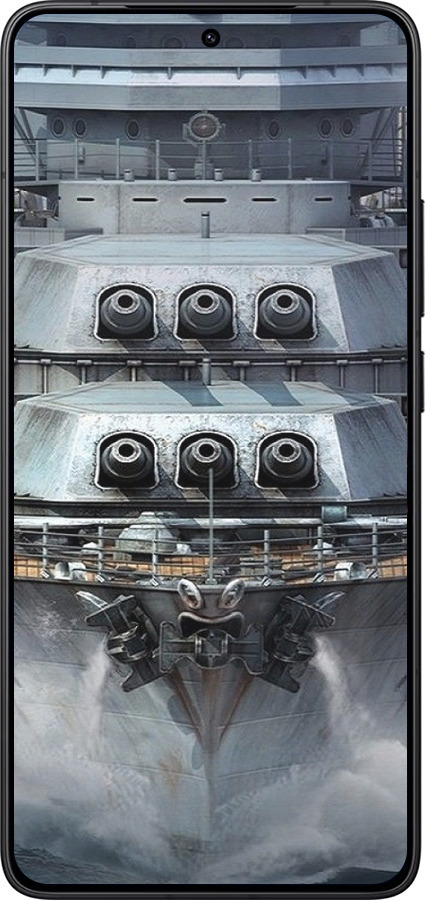 Силиконовый чехол Линкор, world of tanks, wargaming, военный корабль для Xiaomi Redmi K80 - 6453u-4148 изображение 